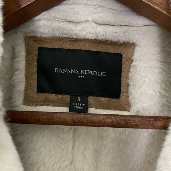 Faux shearling moto jacket with plush fur lining - Picture 4 of 4